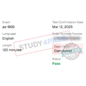 Exam Success Proof 9