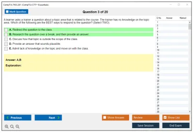 CompTIA TK0-201 CTT+ Exam (Certified Technical) Practice test exam simulator test engine exam Prep practice test questions answers Image 3