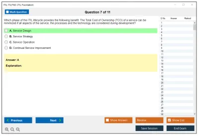 ITIL ITILFND ITIL – Foundation (v4) Practice test exam simulator test engine exam Prep practice test questions answers Image 7