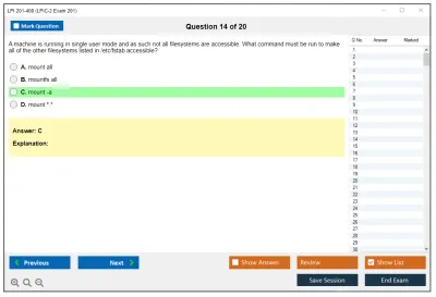 LPI 201-400 LPIC-2 Exam 201 Practice test exam simulator test engine exam Prep practice test questions answers Image 14