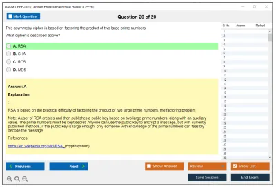 GAQM CPEH-001 Certified Professional Ethical Hacker (CPEH) Practice test exam simulator test engine exam Prep practice test questions answers Image 20