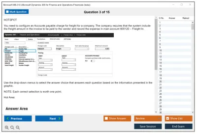 Microsoft MB-310 Microsoft Dynamics 365 Finance Practice test exam simulator test engine exam Prep practice test questions answers Image 3