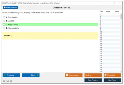 iSQI CTFL_UK_Syll2018 ISTQB Certified Tester Foundation Level (Syllabus 2018 - UK only) Practice test exam simulator test engine exam Prep practice test questions answers Image 12