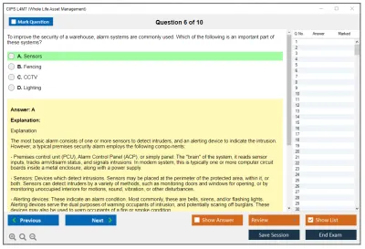 CIPS L4M7 Whole Life Asset Management Practice test exam simulator test engine exam Prep practice test questions answers Image 6