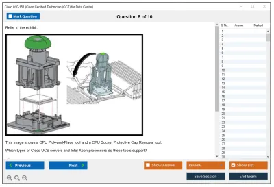 Cisco 010-151 Supporting Cisco Datacenter Networking Devices Practice test exam simulator test engine exam Prep practice test questions answers Image 8