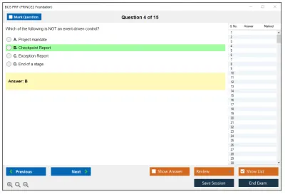 BCS PRF PRINCE2 Foundation Practice test exam simulator test engine exam Prep practice test questions answers Image 4