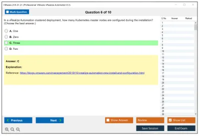 VMware 2V0-31.21 Professional VMware vRealize Automation 8.3 Practice test exam simulator test engine exam Prep practice test questions answers Image 6