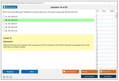 Cisco 100-105 ICND Interconnecting Cisco Networking Devices Part 1 Practice test exam simulator test engine exam Prep practice test questions answers Image 19