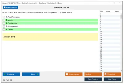 VMware 2V0-622PSE VMware Certified Professional 6.5 – Data Center Virtualization (6.5) Exam Practice test exam simulator test engine exam Prep practice test questions answers Image 3