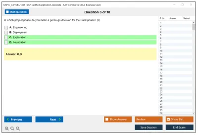 SAP C_C4HCBU1808 SAP Certified Application Associate - SAP Commerce Cloud Business User Practice test exam simulator test engine exam Prep practice test questions answers Image 3