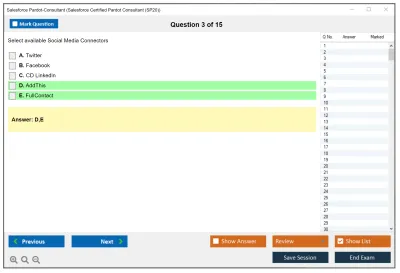 Salesforce Pardot-Consultant Salesforce Certified Pardot Consultant Practice test exam simulator test engine exam Prep practice test questions answers Image 3