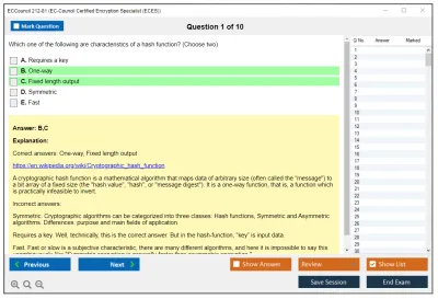 ECCouncil 212-81 EC-Council Certified Encryption Specialist (ECES) Practice test exam simulator test engine exam Prep practice test questions answers Image 1