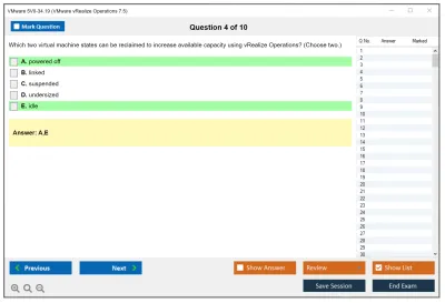 VMware 5V0-34.19 VMware vRealize Operations 7.5 Practice test exam simulator test engine exam Prep practice test questions answers Image 4
