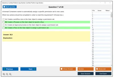 Salesforce Certified-Platform-App-Builder Salesforce Certified Platform App Builder Practice test exam simulator test engine exam Prep practice test questions answers Image 7