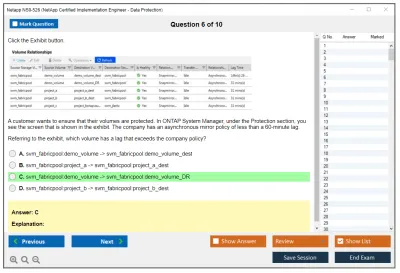 Netapp NS0-526 NetApp Certified Implementation Engineer - Data Protection Practice test exam simulator test engine exam Prep practice test questions answers Image 6