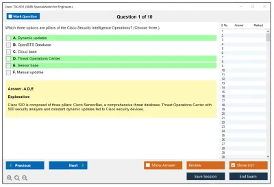 Cisco 700-501 SMB Specialization for Engineers Practice test exam simulator test engine exam Prep practice test questions answers Image 1