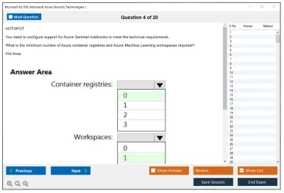 Microsoft AZ-500 Microsoft Azure Security Technologies Practice test exam simulator test engine exam Prep practice test questions answers Image 4