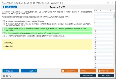 Amazon AWS AWS-Certified-Security-Specialty-SCS-C01 AWS Certified Security - Specialty (SCS-C01) Practice test exam simulator test engine exam Prep practice test questions answers Image 3