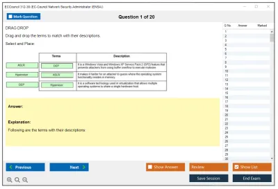 ECCouncil 312-38 Certified Network Defender (CND) Practice test exam simulator test engine exam Prep practice test questions answers Image 1