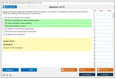 iSQI CTFL_001 ISTQB Certified Tester Foundation Level (CTFL_001) Practice test exam simulator test engine exam Prep practice test questions answers Image 3