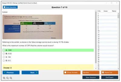 Netapp NS0-603 NetApp Certified Hybrid Cloud Architect Practice test exam simulator test engine exam Prep practice test questions answers Image 7