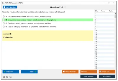 Exin ITILF ITIL Foundation (ITILF) Practice test exam simulator test engine exam Prep practice test questions answers Image 2