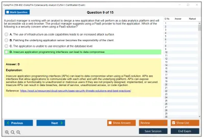 CompTIA CS0-002 CompTIA CySA+ Certification Exam (CS0-002) Practice test exam simulator test engine exam Prep practice test questions answers Image 9