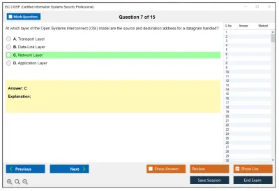 ISC2 CISSP Certified Information Systems Security Professional (CISSP) Practice test exam simulator test engine exam Prep practice test questions answers Image 7