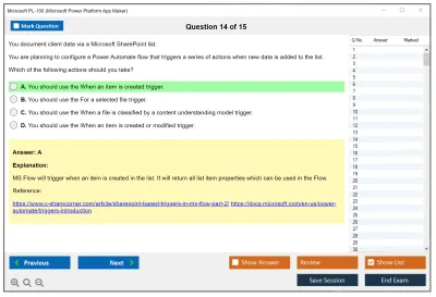 Microsoft PL-100 Microsoft Power Platform App Maker Practice test exam simulator test engine exam Prep practice test questions answers Image 14