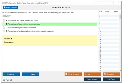 iSQI CTFL_Foundation ISTQB Certified Tester Foundation Level Practice test exam simulator test engine exam Prep practice test questions answers Image 10