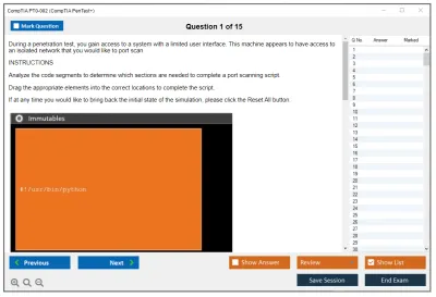 CompTIA PT0-002 CompTIA PenTest+ Certification Exam Practice test exam simulator test engine exam Prep practice test questions answers Image 1