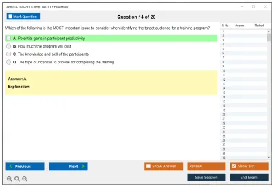 CompTIA TK0-201 CTT+ Exam (Certified Technical) Practice test exam simulator test engine exam Prep practice test questions answers Image 14