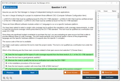 ISTQB TM12 ISTQB-BCS Certified Tester Advanced Level- Test Manager (2012) Practice test exam simulator test engine exam Prep practice test questions answers Image 1