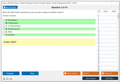 Genesys GE0-806 Genesys Certified Professional 8 System Consultant, Genesys Workforce Management (GCP8 - CWFM) Practice test exam simulator test engine exam Prep practice test questions answers Image 3