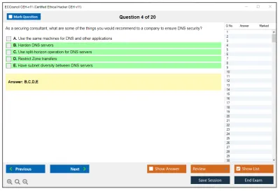 ECCouncil CEH-v11 Certified Ethical Hacker CEH v11 Practice test exam simulator test engine exam Prep practice test questions answers Image 4