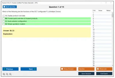 Huawei H19-311 Huawei Certified Pre-sales Associate- Data Center Facility Practice test exam simulator test engine exam Prep practice test questions answers Image 1