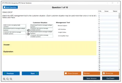 HP HPE0-S54 Designing HPE Server Solutions Practice test exam simulator test engine exam Prep practice test questions answers Image 1