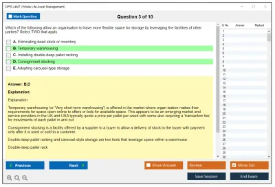 CIPS L4M7 Whole Life Asset Management Practice test exam simulator test engine exam Prep practice test questions answers Image 3