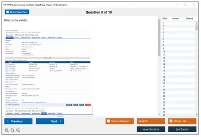 HP HPE6-A81 Aruba Certified ClearPass Expert Written Exam Practice test exam simulator test engine exam Prep practice test questions answers Image 8