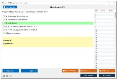 Polycom 1K0-001 Polycom Certified Videoconferencing Engineer (PCVE) Practice test exam simulator test engine exam Prep practice test questions answers Image 6