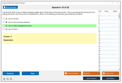 CompTIA SK0-004 CompTIA Server+ Practice test exam simulator test engine exam Prep practice test questions answers Image 19