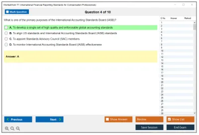WorldatWork T7 International Financial Reporting Standards for Compensation Professionals Exam Practice test exam simulator test engine exam Prep practice test questions answers Image 4