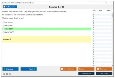 CompTIA DA0-001 CompTIA Data+ Certification Exam Practice test exam simulator test engine exam Prep practice test questions answers Image 6