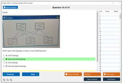 Juniper JN0-212 Cloud-Associate (JNCIA-Cloud) Practice test exam simulator test engine exam Prep practice test questions answers Image 10