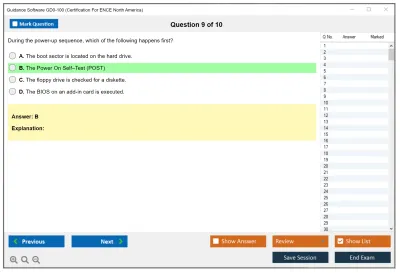 Guidance Software GD0-100 Certification Exam For ENCE North America Practice test exam simulator test engine exam Prep practice test questions answers Image 9