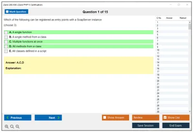 Zend 200-500 Zend PHP 5 Certification Practice test exam simulator test engine exam Prep practice test questions answers Image 1