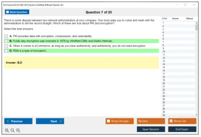 ECCouncil EC0-350 Ethical Hacking and Countermeasures V8 Practice test exam simulator test engine exam Prep practice test questions answers Image 7
