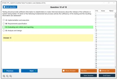ISTQB CTFL_Syll2018 ISTQB Certified Tester Foundation Level (Syllabus 2018) Practice test exam simulator test engine exam Prep practice test questions answers Image 15