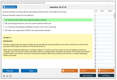 NCLEX NCLEX-PN National Council Licensure Examination(NCLEX-PN) Practice test exam simulator test engine exam Prep practice test questions answers Image 10
