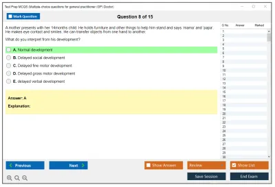 Test Prep MCQS Multiple-choice questions for general practitioner (GP) Doctor Practice test exam simulator test engine exam Prep practice test questions answers Image 8